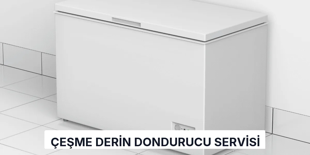 Çeşme Derin Dondurucu Servisi